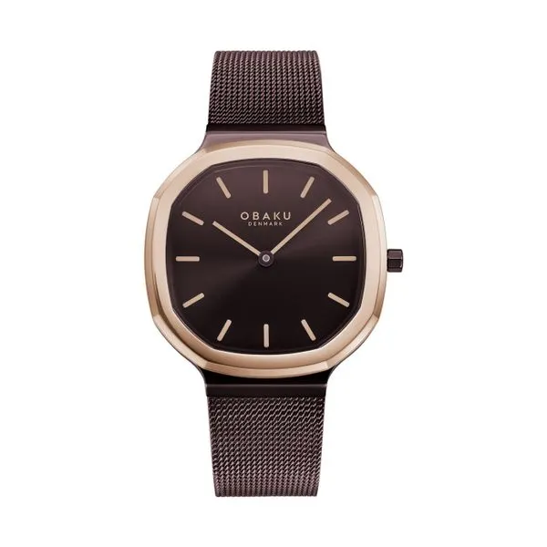 Small Chocolate Colored Watch Rose Case Hudson Valley Goldsmith New Paltz, NY