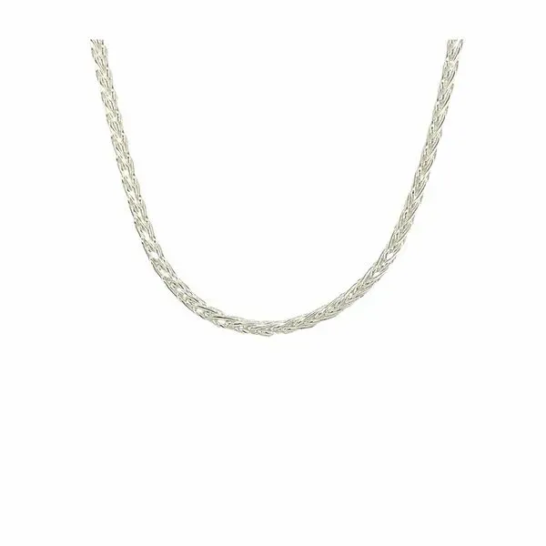 Sterling Silver Chain Sterling silver 2mm wheat chain 24