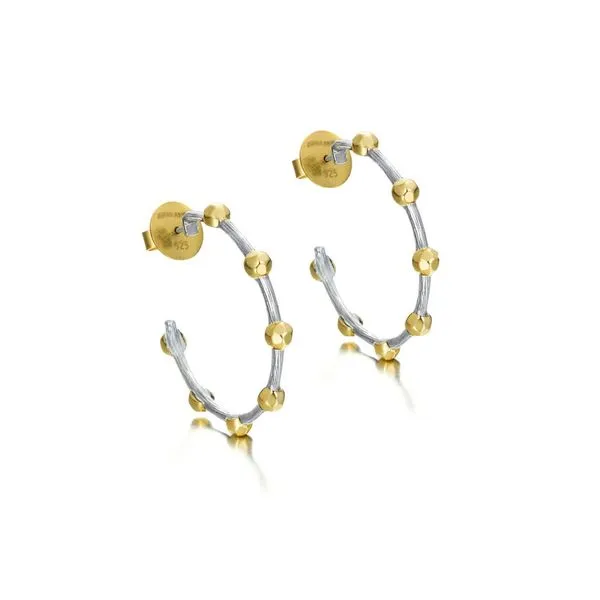 Sterling Silver Hoop Earrings Hudson Valley Goldsmith New Paltz, NY