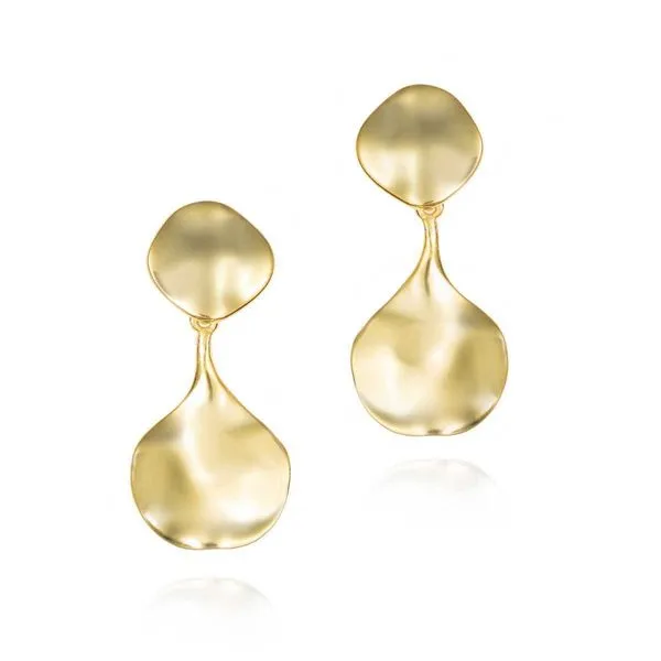 Sterling Silver AQUA Collection Drop Earrings Hudson Valley Goldsmith New Paltz, NY