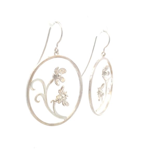 Sterling Silver Earrings Image 2 Hudson Valley Goldsmith New Paltz, NY