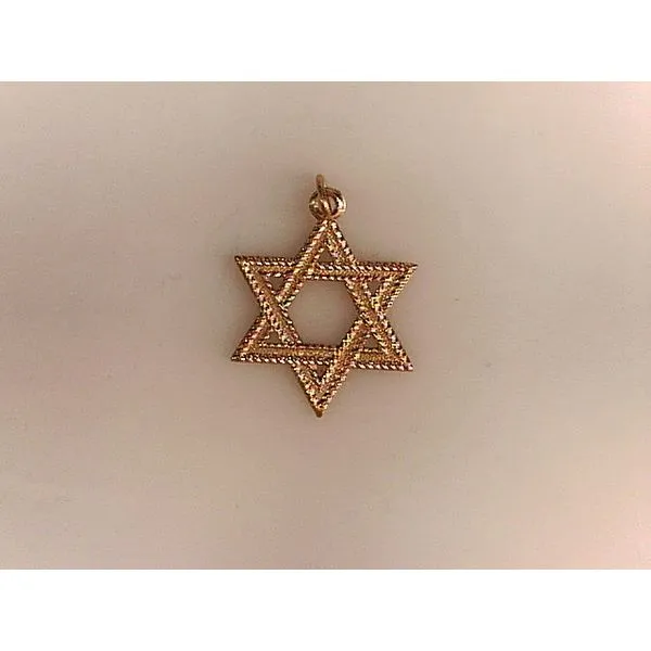 14K Yellow Gold Star of David Pendant 14K Yellow Gold Star of David Pendant Hudson Valley Goldsmith New Paltz, NY