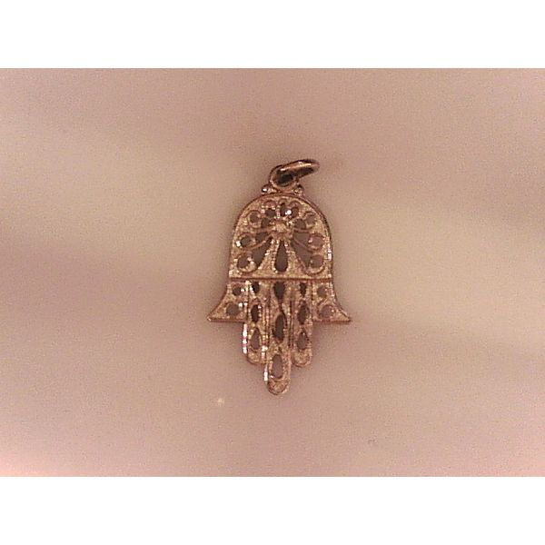 14K Yellow Gold Hamsa pendant 14K Yellow Gold Hamsa pendant Hudson Valley Goldsmith New Paltz, NY