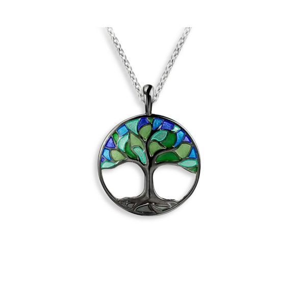 Enamel Necklace Hudson Valley Goldsmith New Paltz, NY