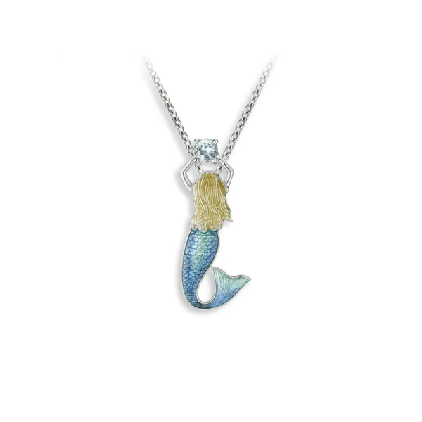 Enamel Necklace Hudson Valley Goldsmith New Paltz, NY