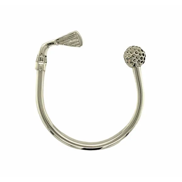 Sterling Silver Golf Key Ring Hudson Valley Goldsmith New Paltz, NY