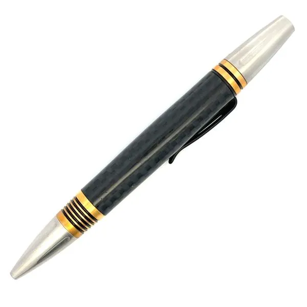 Men's Carbon Fiber Writing Pen Image 2 Hudson Valley Goldsmith New Paltz, NY