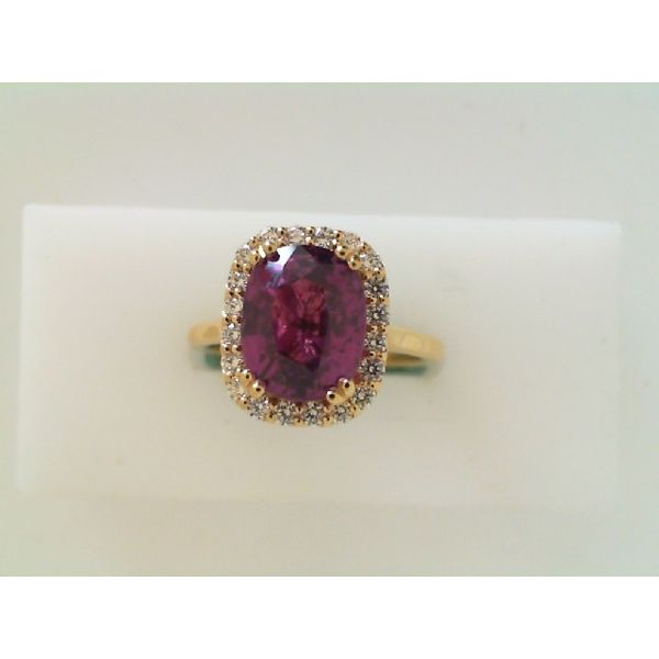 14K Yellow Gold Halo Jewelry Huffords Jewelry Frontenac, MO