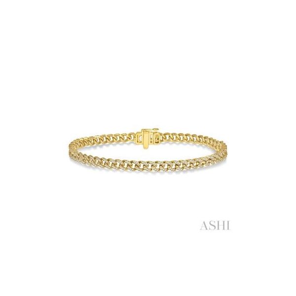 14K Yellow Gold Link Bracelet Huffords Jewelry Frontenac, MO