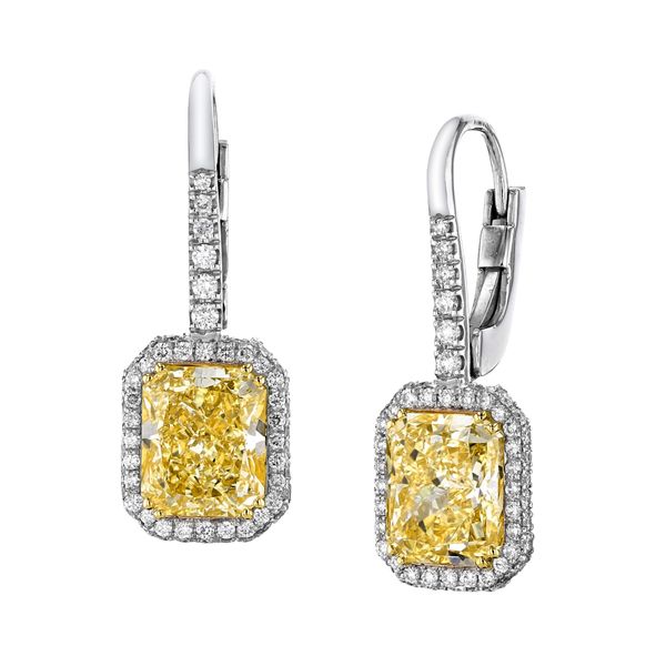 Platinum Earrings Image 2 Huffords Jewelry Frontenac, MO