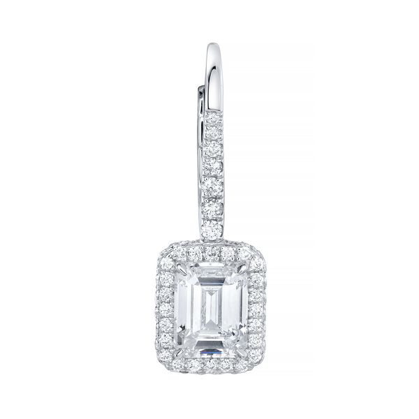 18K White Gold Earrings Huffords Jewelry Frontenac, MO