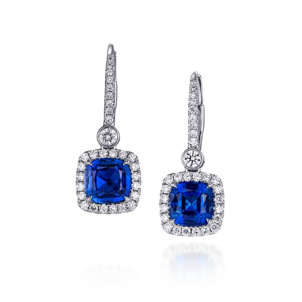 18K White Gold Earrings Huffords Jewelry Frontenac, MO