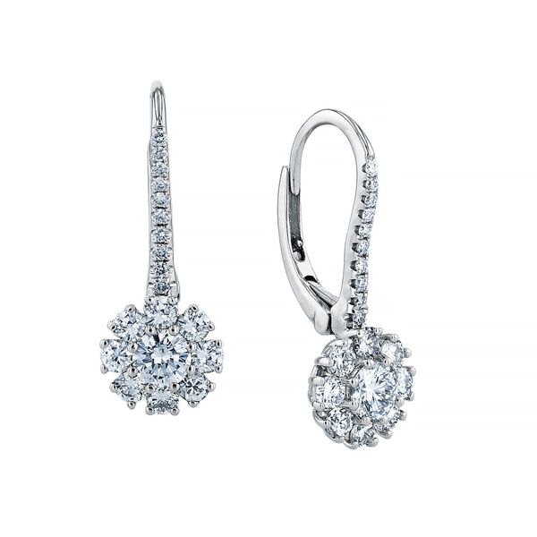 18K White Gold Earrings Huffords Jewelry Frontenac, MO