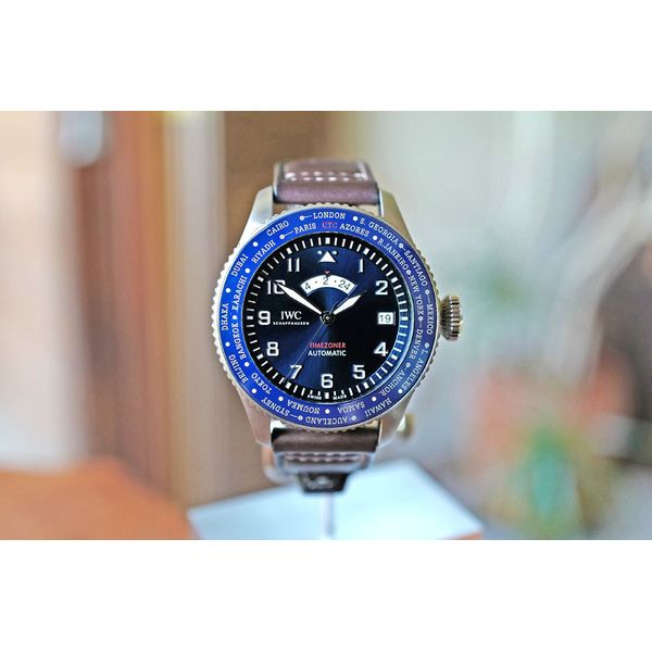 IWC Pilots Timezoner Le Petit Prince LTD Steel 46mm Ref. IW395503 Preowned Huffords Jewelry Frontenac, MO