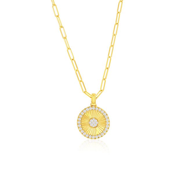 14K Yellow Gold Pendant Huffords Jewelry Frontenac, MO