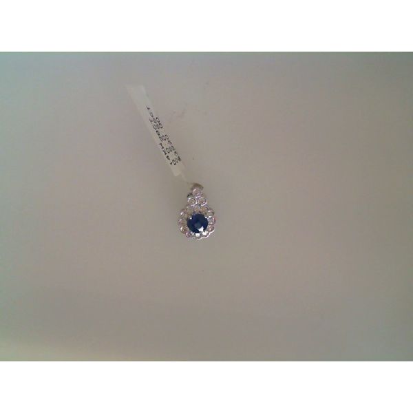Sapphire and Diamond Pendant Necklace Huffords Jewelry Frontenac, MO