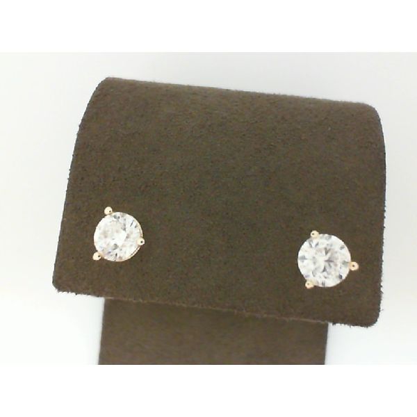 14K White Gold Stud Earrings Huffords Jewelry Frontenac, MO