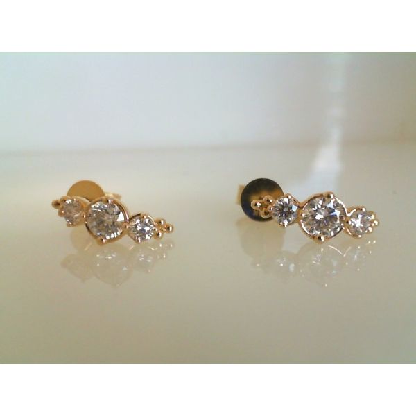 14K Yellow Gold Fashion Earrings Huffords Jewelry Frontenac, MO
