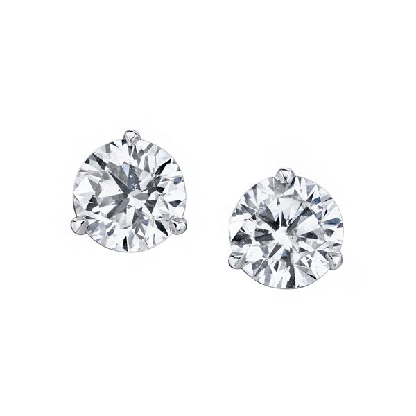 Martini Diamond Studs 2.24ctw Huffords Jewelry Frontenac, MO