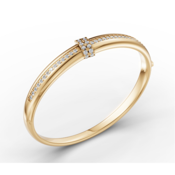 14K Yellow Gold Bangle Bracelet Huffords Jewelry Frontenac, MO