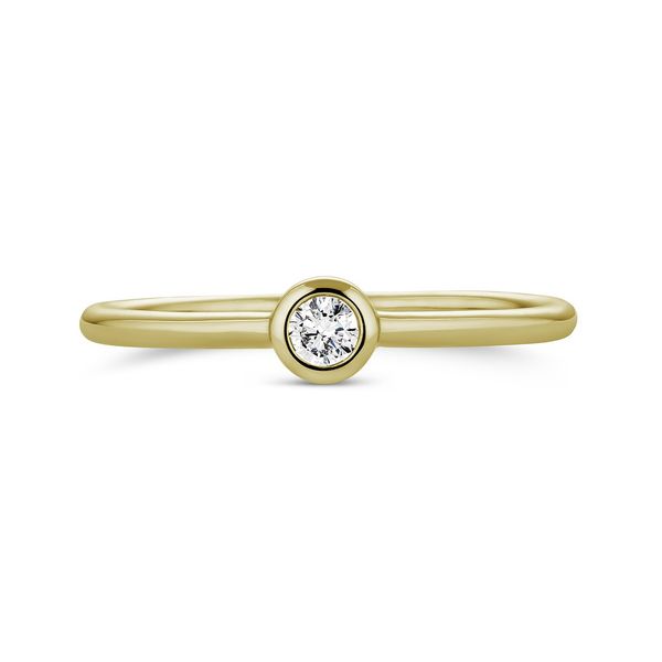 14K Yellow Gold Solitaire Ring Huffords Jewelry Frontenac, MO