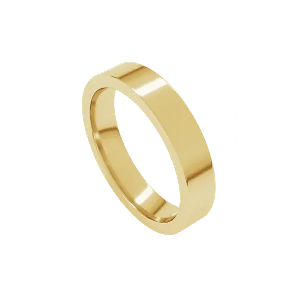 14K Yellow Gold Band Ring Huffords Jewelry Frontenac, MO
