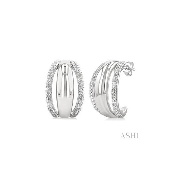 Sterling Silver Hoop Earrings Huffords Jewelry Frontenac, MO
