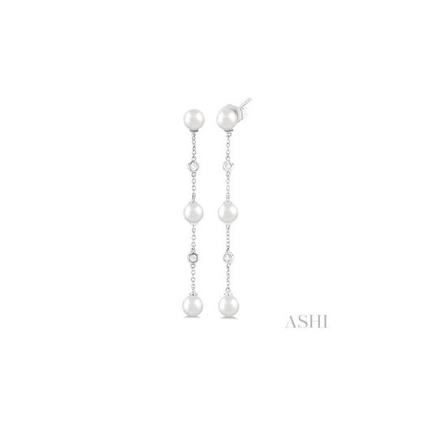 14K White Gold Earrings Huffords Jewelry Frontenac, MO