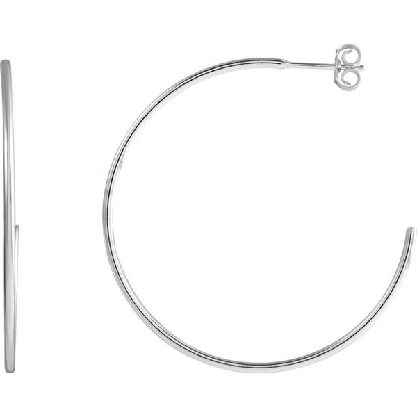 Sterling Silver Hoops Huffords Jewelry Frontenac, MO