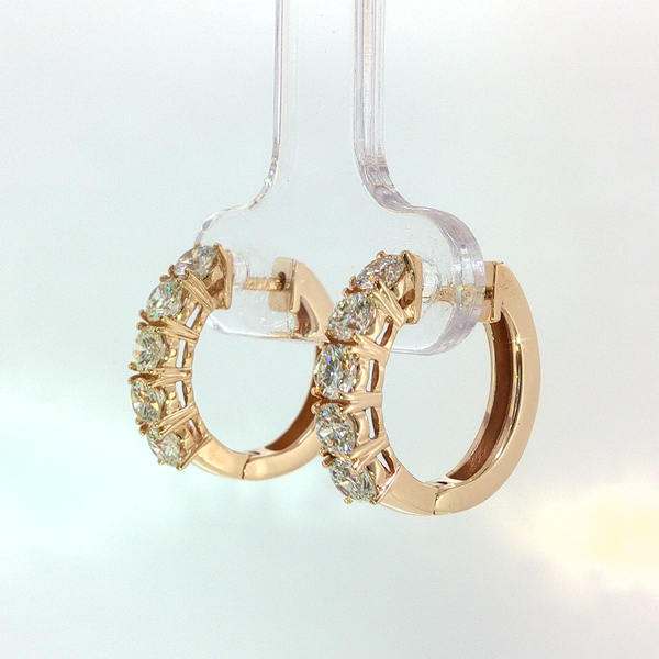 Diamond Earrings Image 3 Hupp Jewelers Fishers, IN