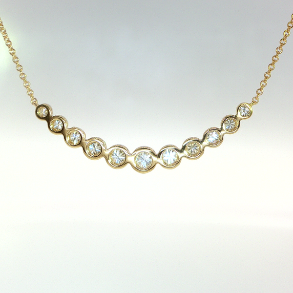 Diamond Necklace Image 3 Hupp Jewelers Fishers, IN
