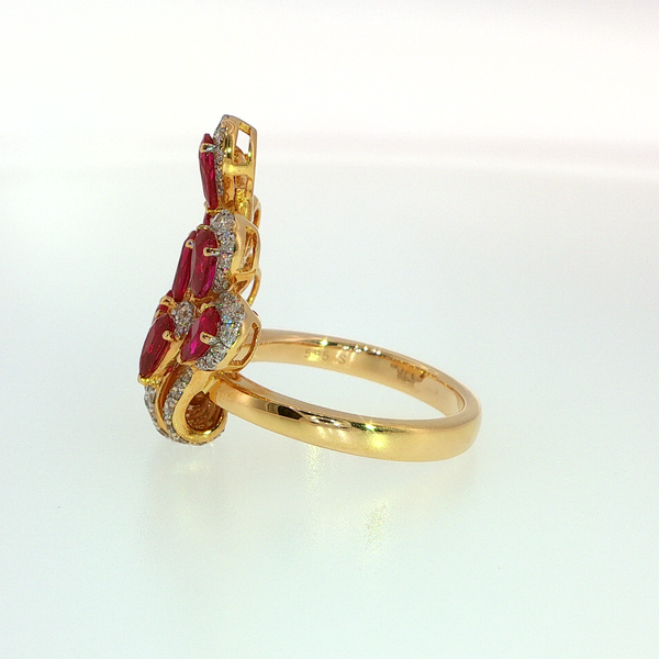 Women's Colored Stone Fashion Ring Image 3 Hupp Jewelers Fishers, IN