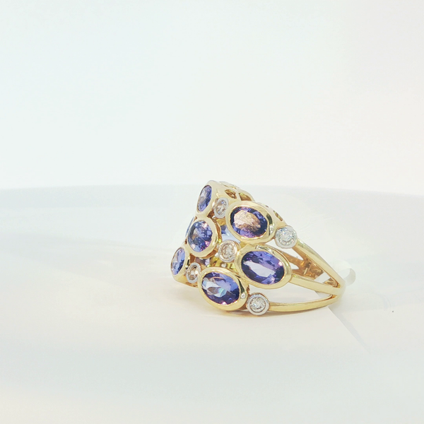 Women's Colored Stone Fashion Ring Image 2 Hupp Jewelers Fishers, IN