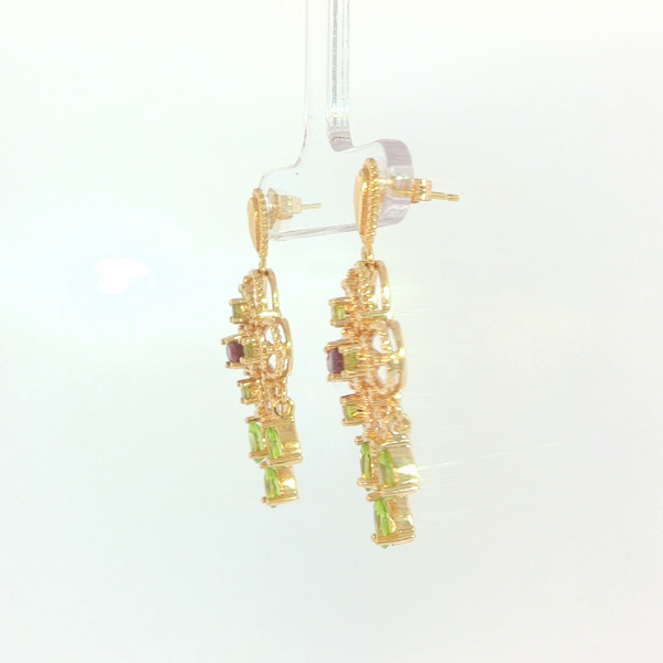 Colored Stone Earrings Image 3 Hupp Jewelers Fishers, IN