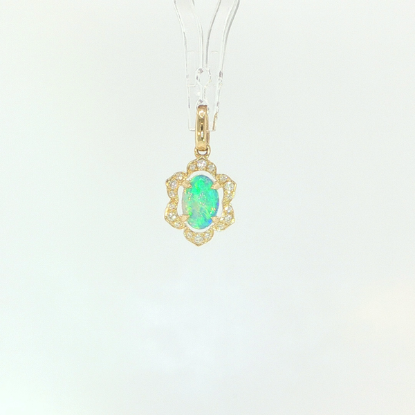 Colored Stone Pendant Image 2 Hupp Jewelers Fishers, IN