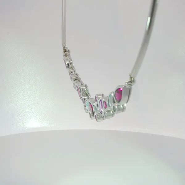 Colored Stone Necklace Image 2 Hupp Jewelers Fishers, IN