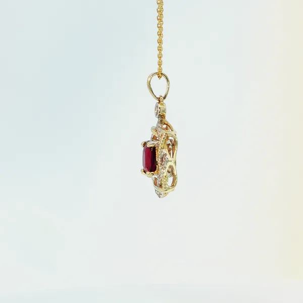Colored Stone Necklace Image 3 Hupp Jewelers Fishers, IN