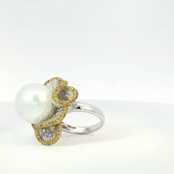 Pearl Ring Image 4 Hupp Jewelers Fishers, IN