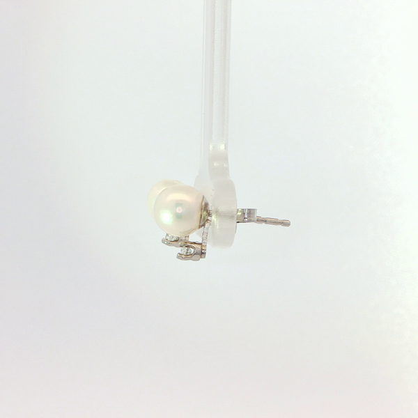 Pearl Earrings Image 2 Hupp Jewelers Fishers, IN