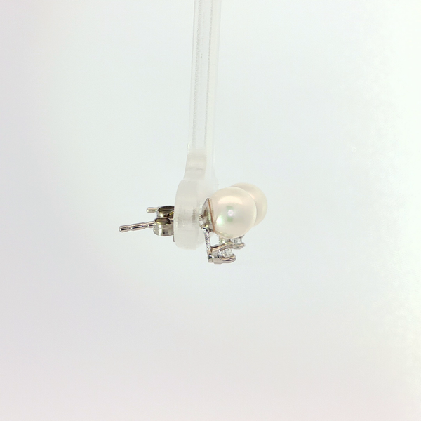 Pearl Earrings Image 4 Hupp Jewelers Fishers, IN