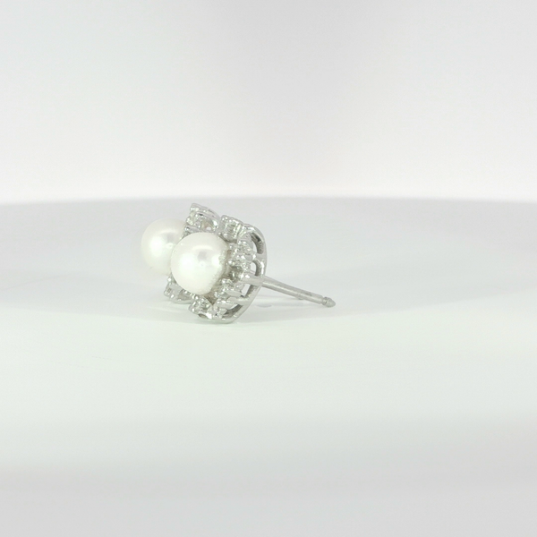 Pearl Earrings Image 3 Hupp Jewelers Fishers, IN