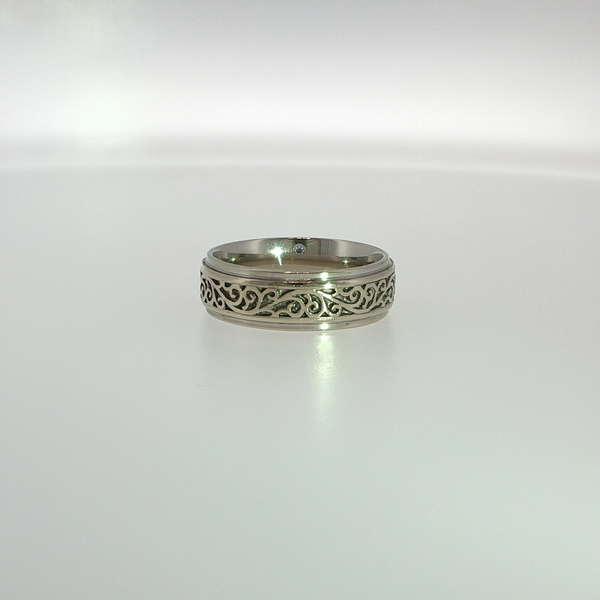 Men's Precious Metal Fashion Ring Image 4 Hupp Jewelers Fishers, IN