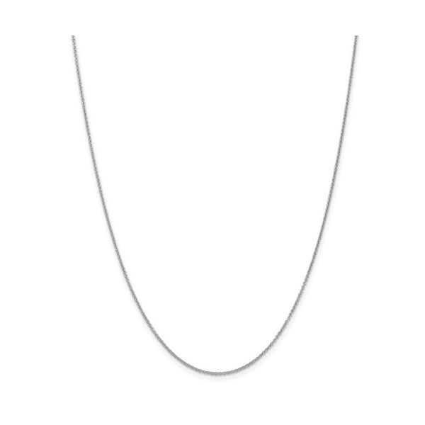 14k WG 1.2mm Cable Chain 16" Innsbruck Jewelers St. Anthony, MN