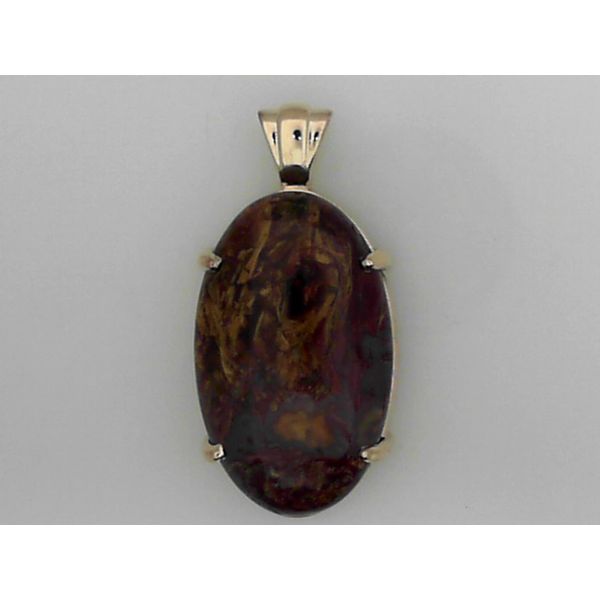14kt YG Pendant with 13.17ct Boulder Opal (Pendant only-Does not come with chain) Innsbruck Jewelers St. Anthony, MN