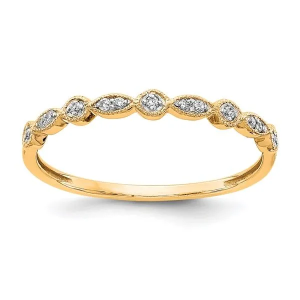 Diamond Wedding Band Image 2 Grayson & Co. Jewelers Iron Mountain, MI