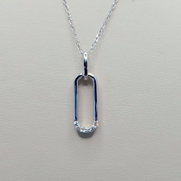 Diamond Necklace Image 2 Grayson & Co. Jewelers Iron Mountain, MI