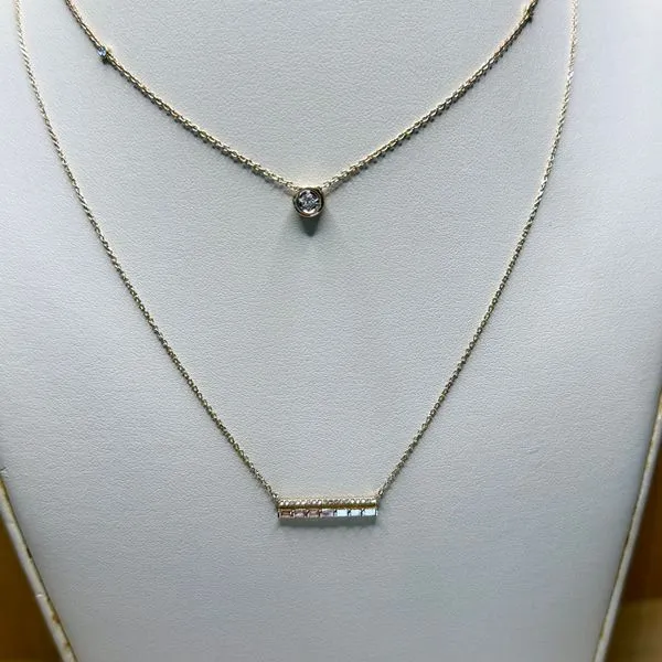 Diamond Necklace Image 3 Grayson & Co. Jewelers Iron Mountain, MI