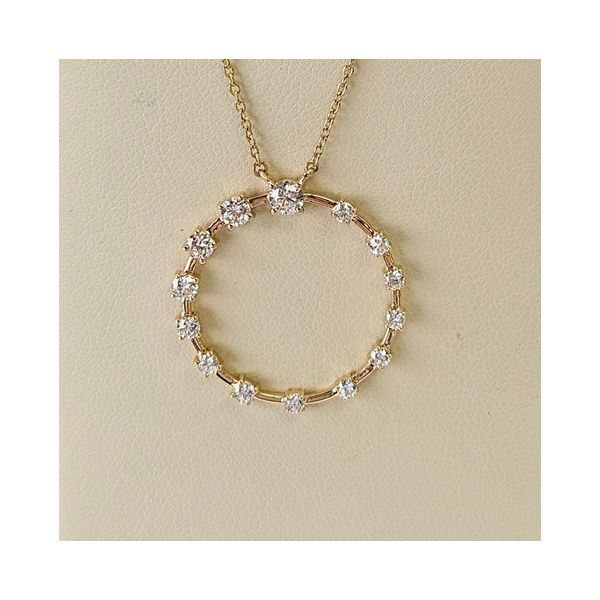 Diamond Necklace Image 2 Grayson & Co. Jewelers Iron Mountain, MI