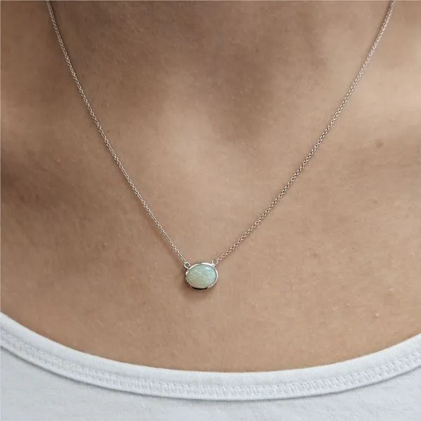 Gemstone Necklace Image 2 Grayson & Co. Jewelers Iron Mountain, MI