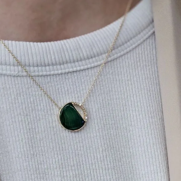 Gemstone Necklace Image 2 Grayson & Co. Jewelers Iron Mountain, MI